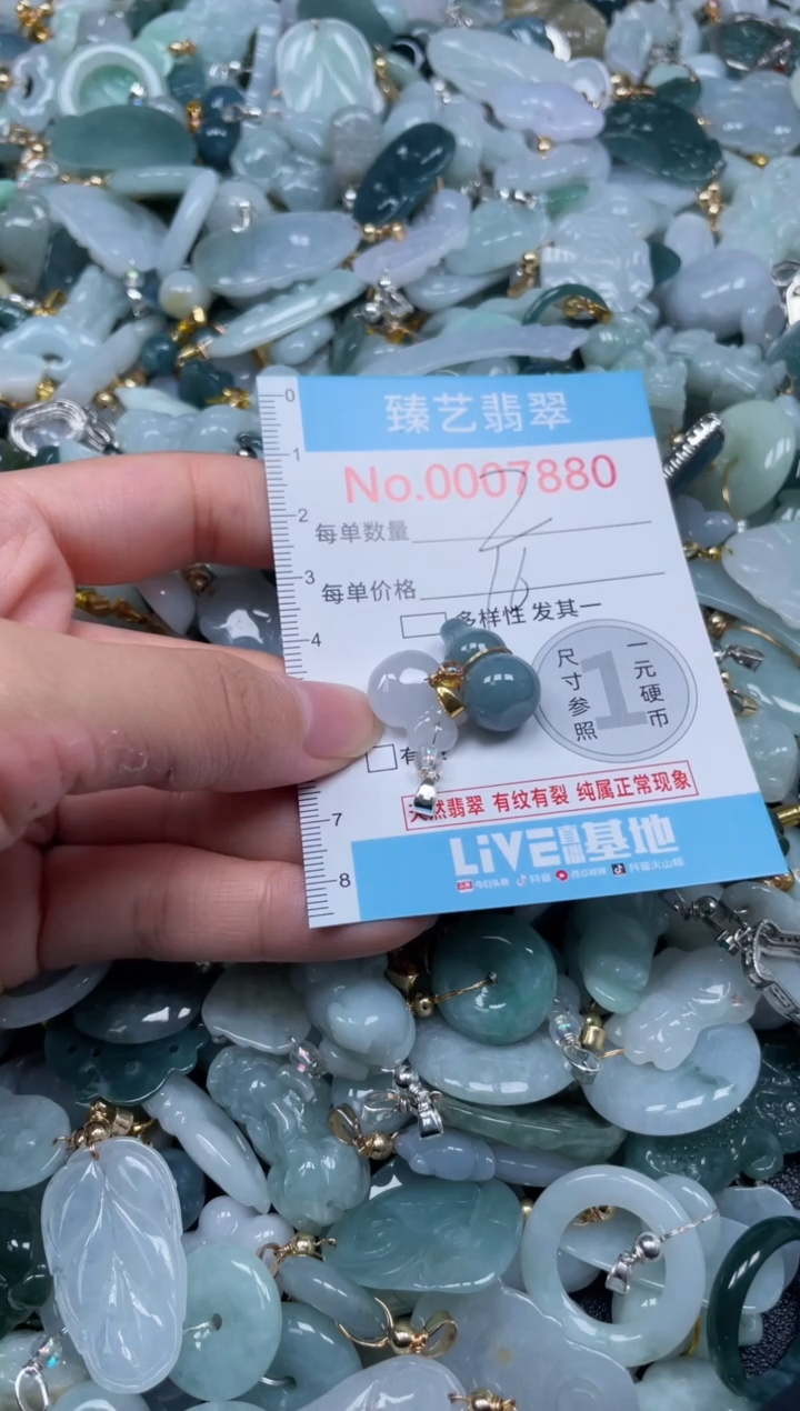 颈饰未镶嵌翡翠7880