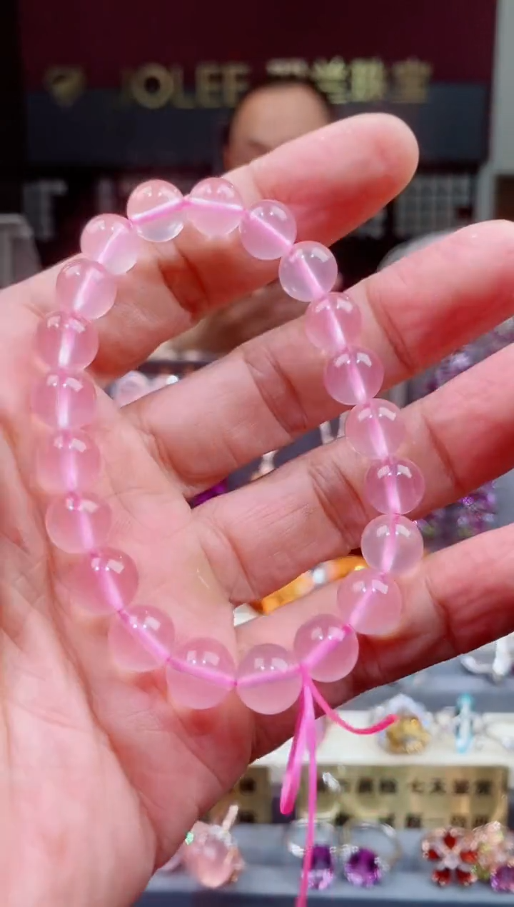 芙蓉石手链未镶嵌芙蓉石手链