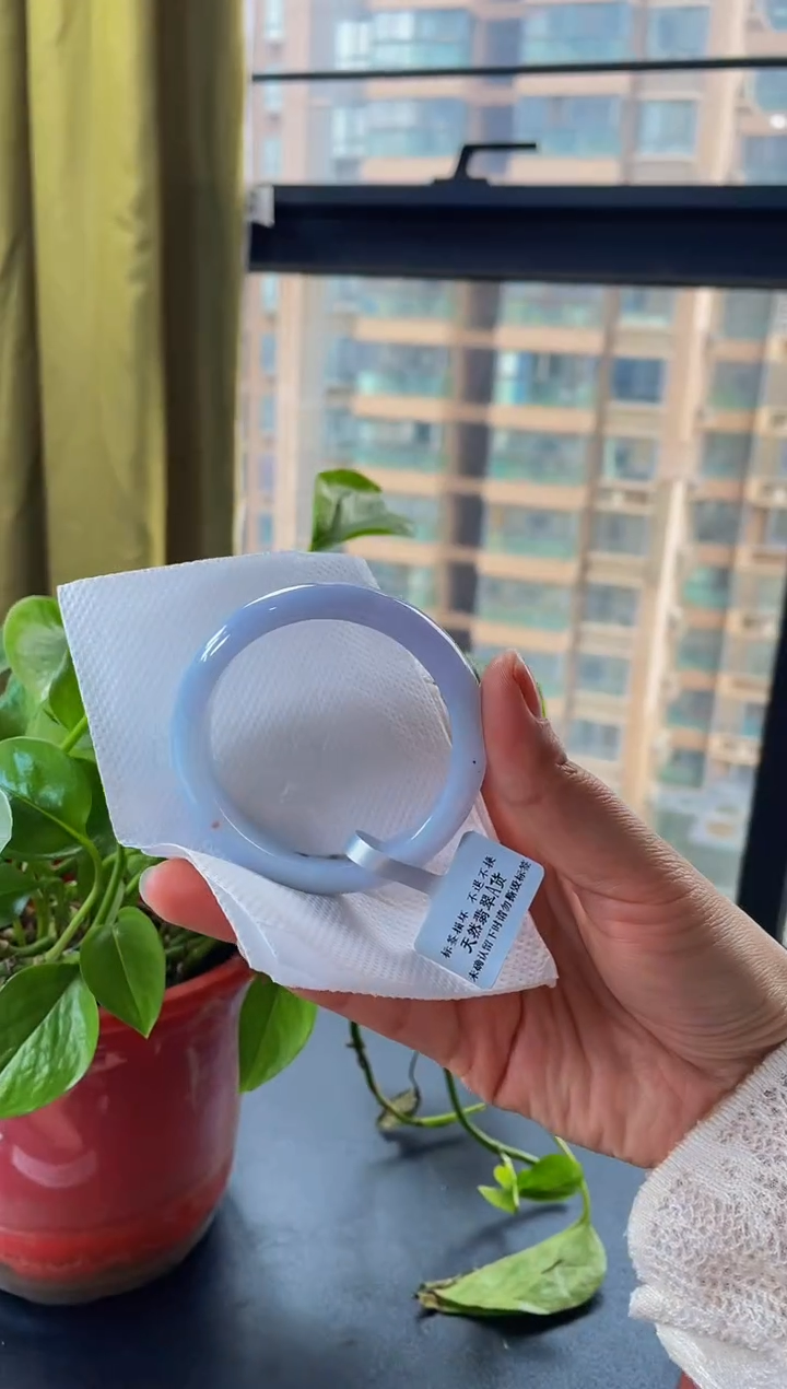 【闪购商品】翡翠手镯未镶嵌圈口55.9手镯23