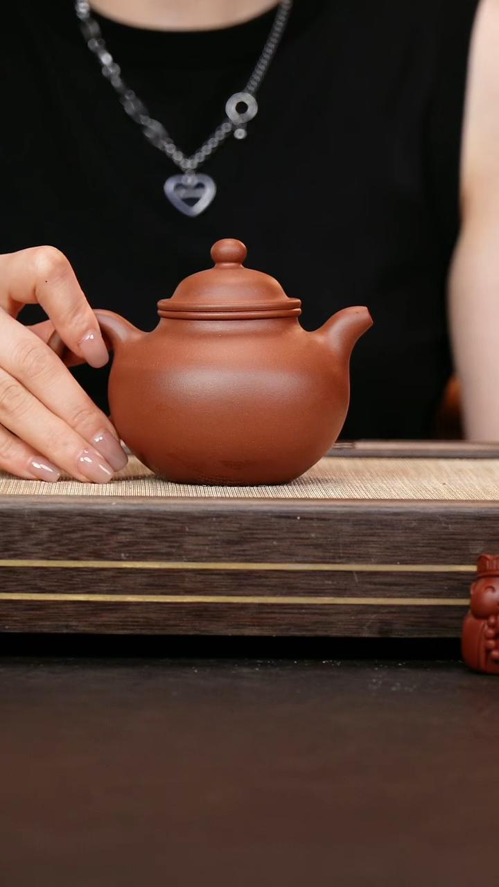 茶壶紫砂原矿紫泥 大亨掇球 