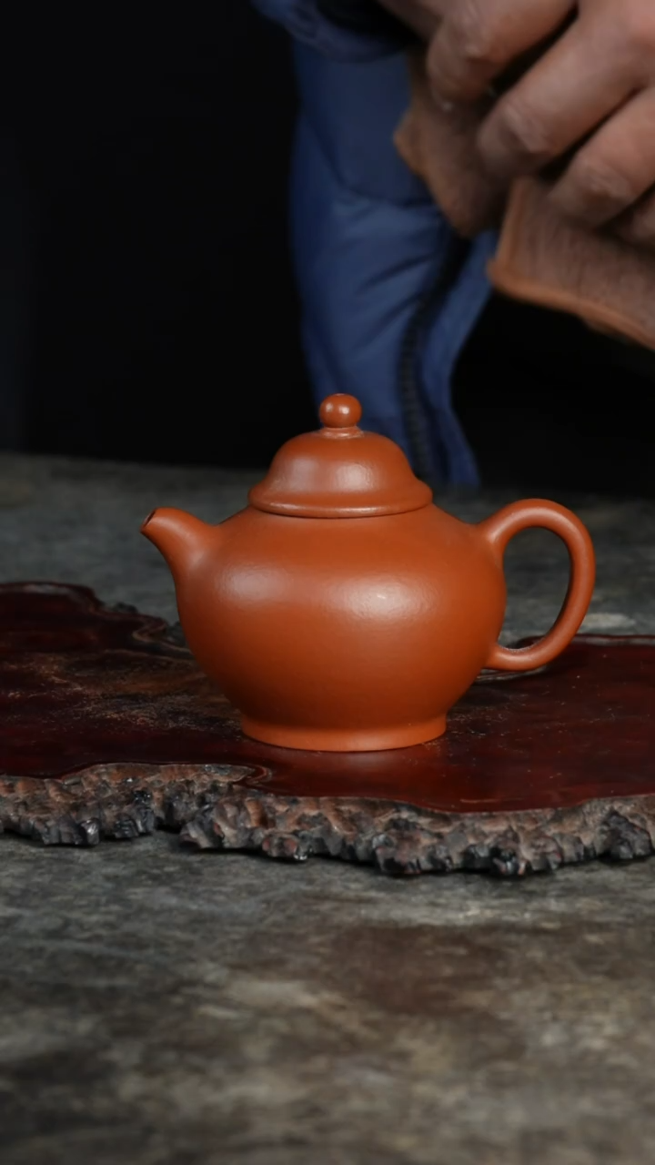 【闪购商品】紫砂茶壶仲方掇球