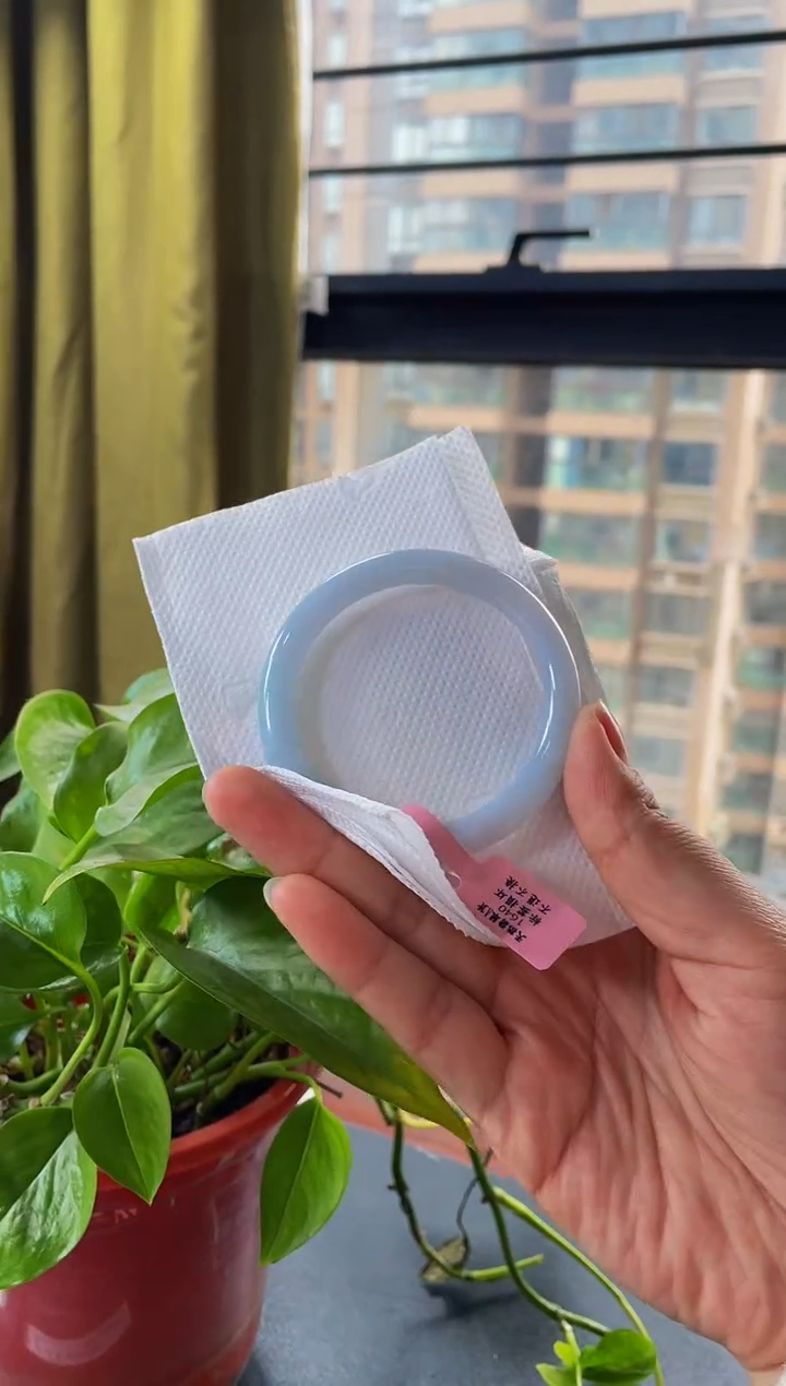 【闪购商品】翡翠手镯未镶嵌圈口56.2手镯21