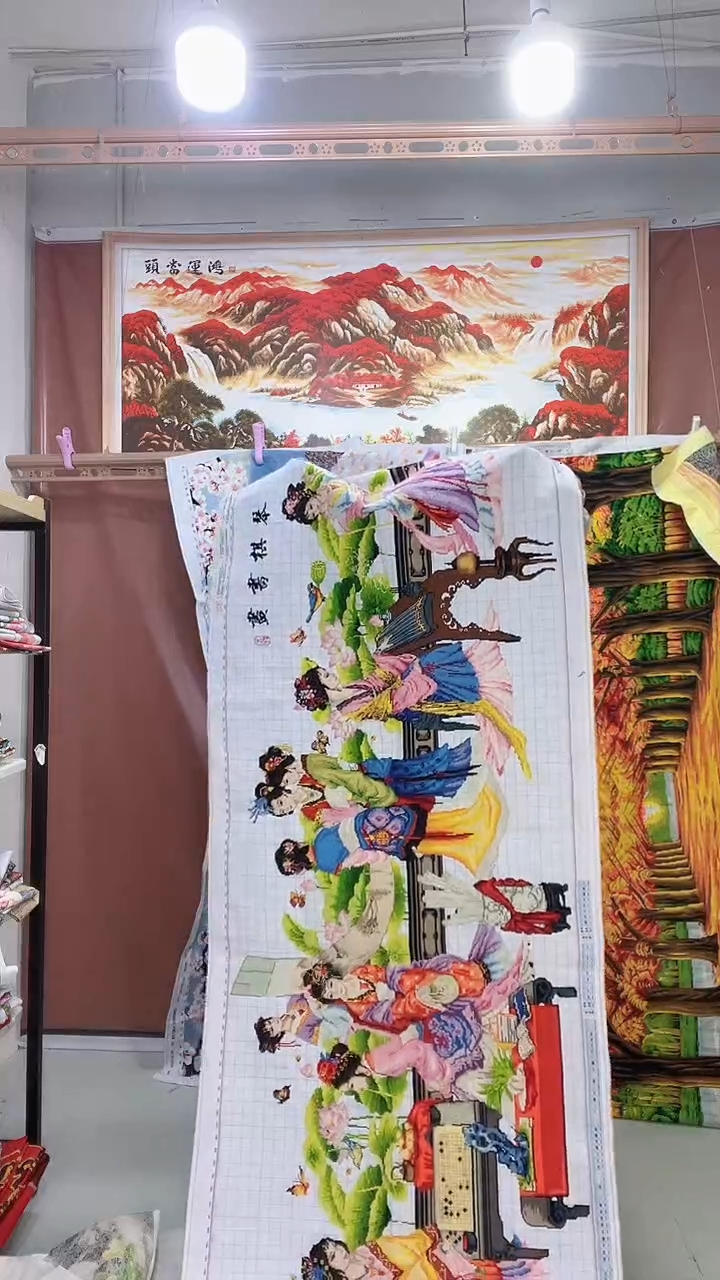 棉  琴棋书画 12钗 荷花版