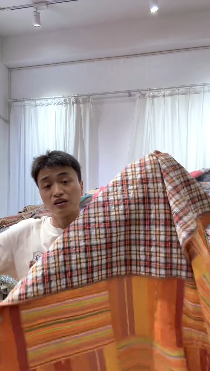 棉140*200纯棉床盖1号微瑕