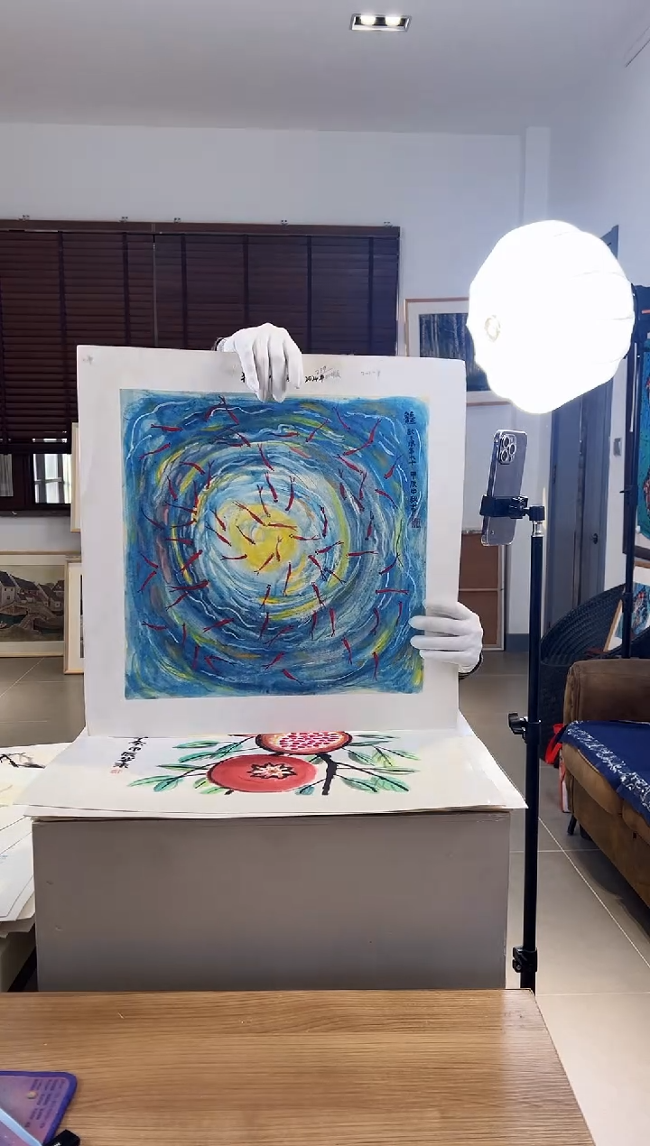 【闪购商品】版画耿玉琨亲签限量发行版画作品s版