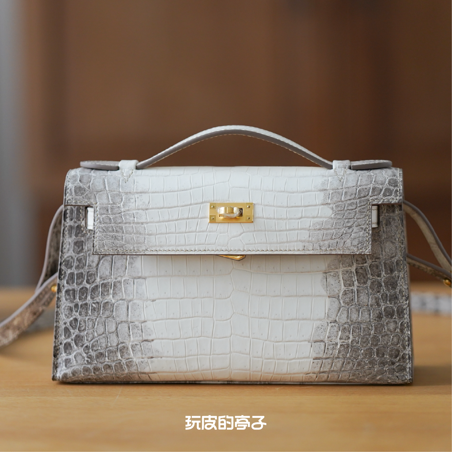 玩皮的亭子 喜马拉雅灰 金刚一代手提包