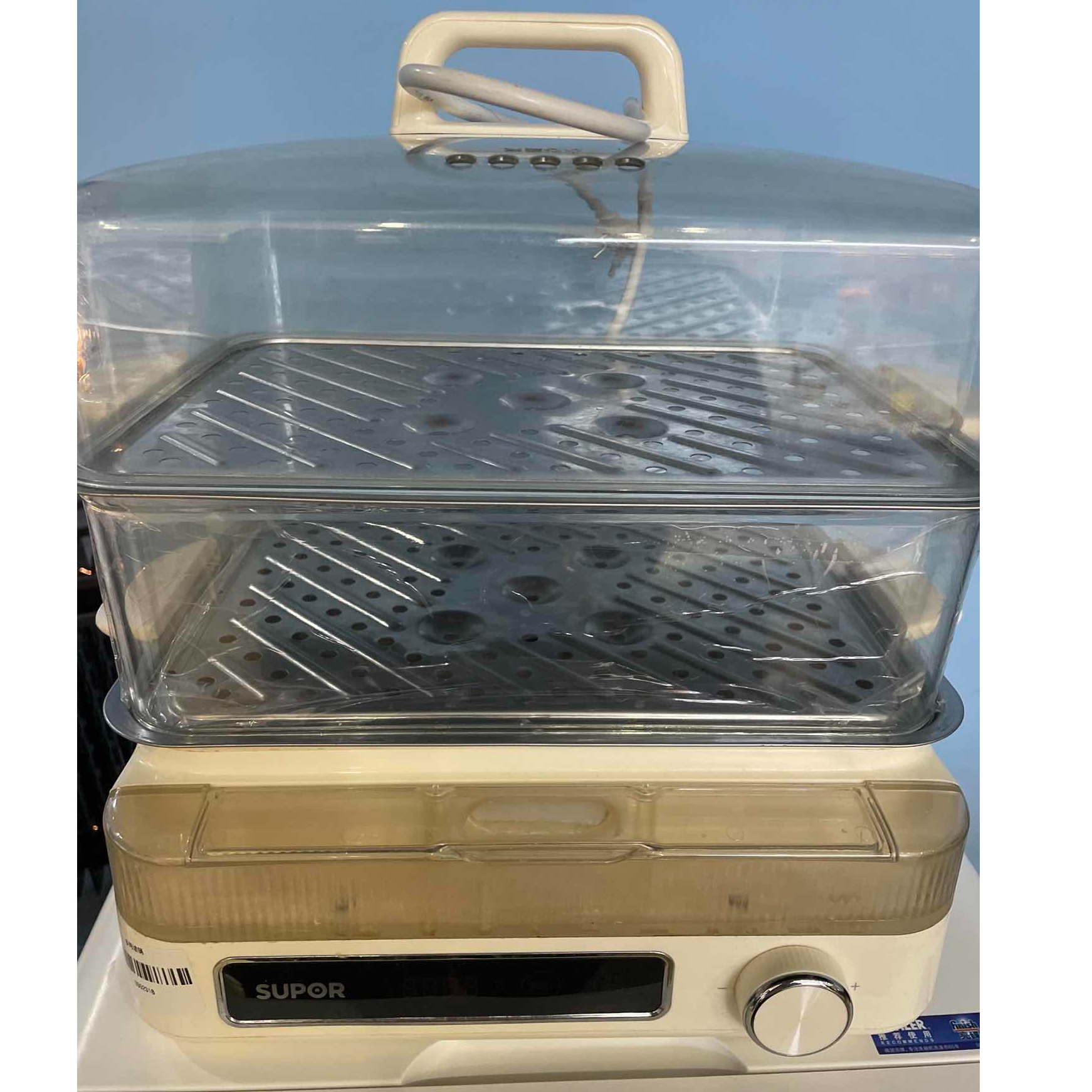 9新 SUPOR/苏泊尔 【二手】武汉仓蒸锅轻微划痕功能完好