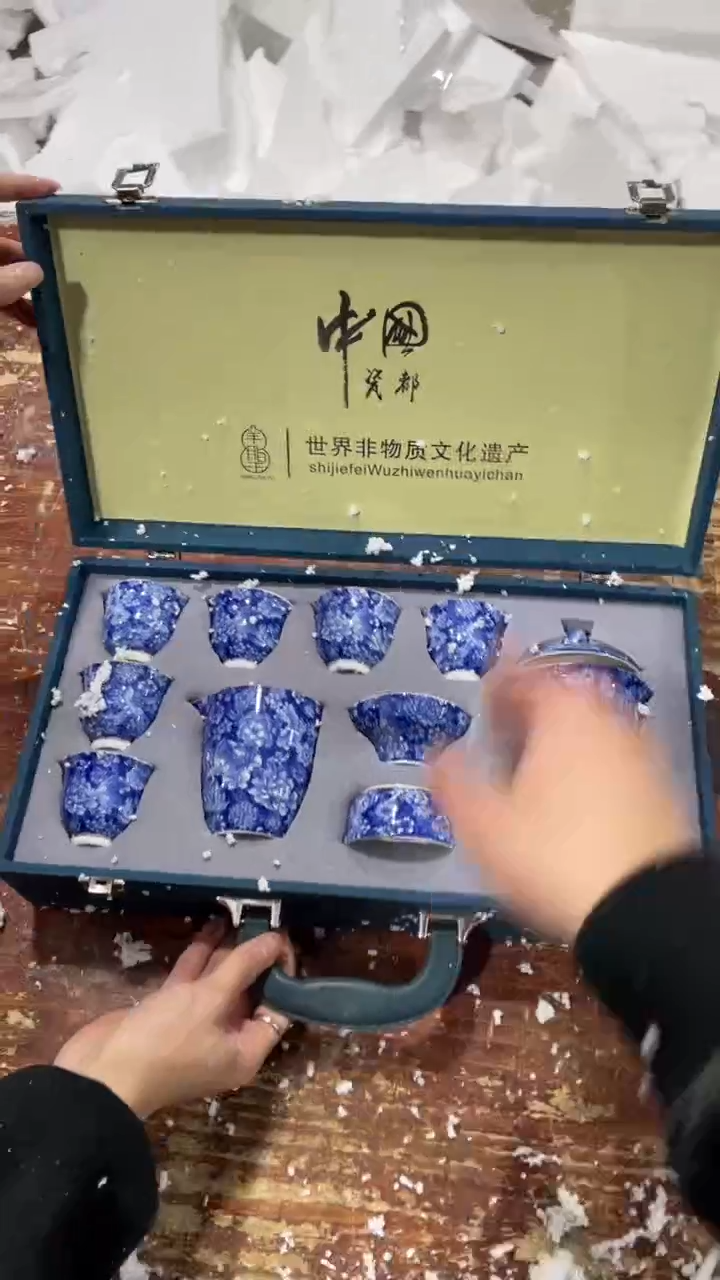 【闪购商品】瓷片黑马茶具严选链接@@LS