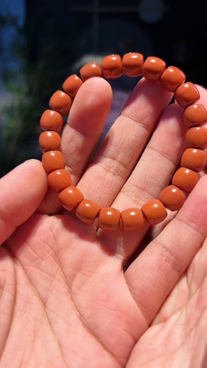 【闪购商品】南红玛瑙手串未镶嵌10+玫瑰红