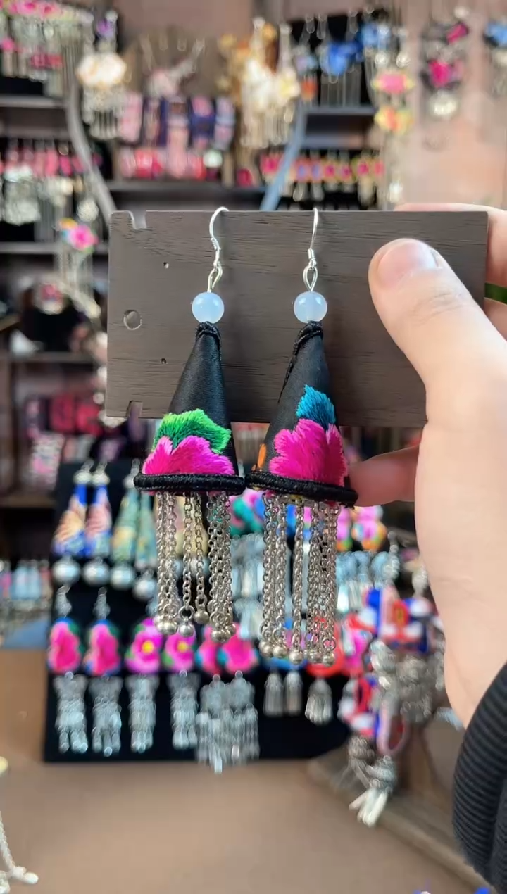 织绣民族风手工非遗老绣饰品225