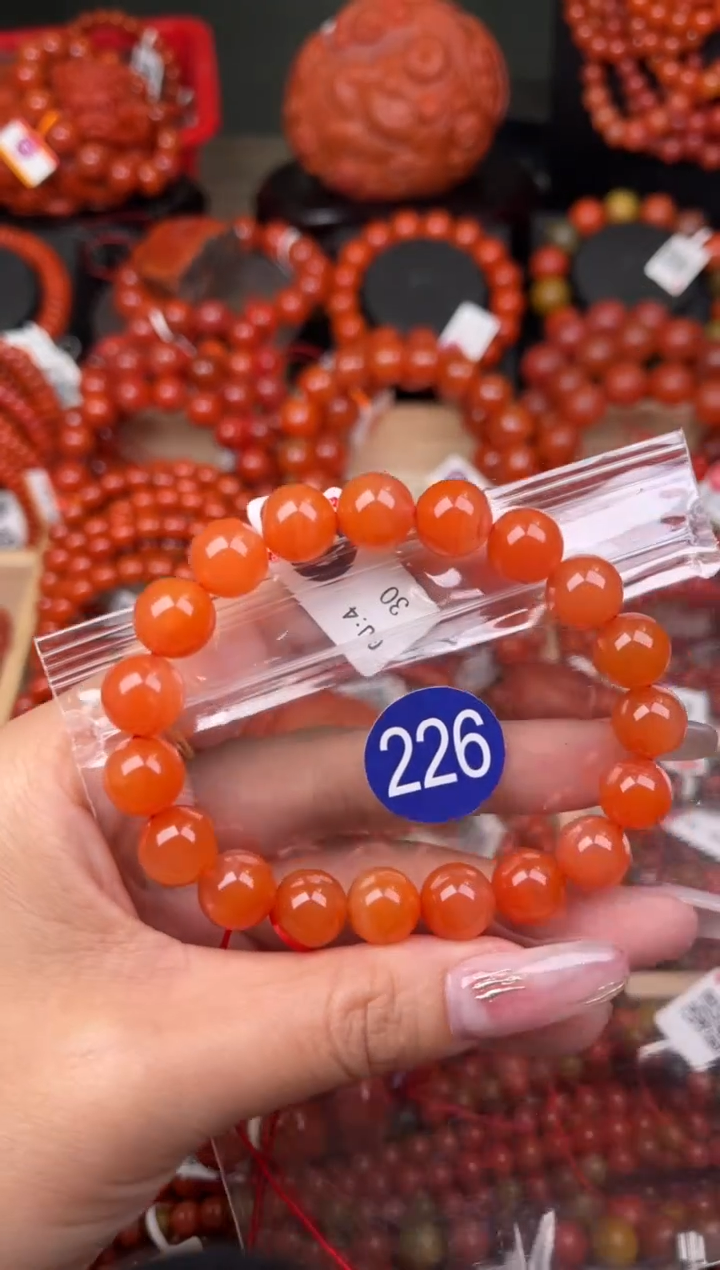 【闪购商品】南红玛瑙珠宝奇石未镶嵌226-10+