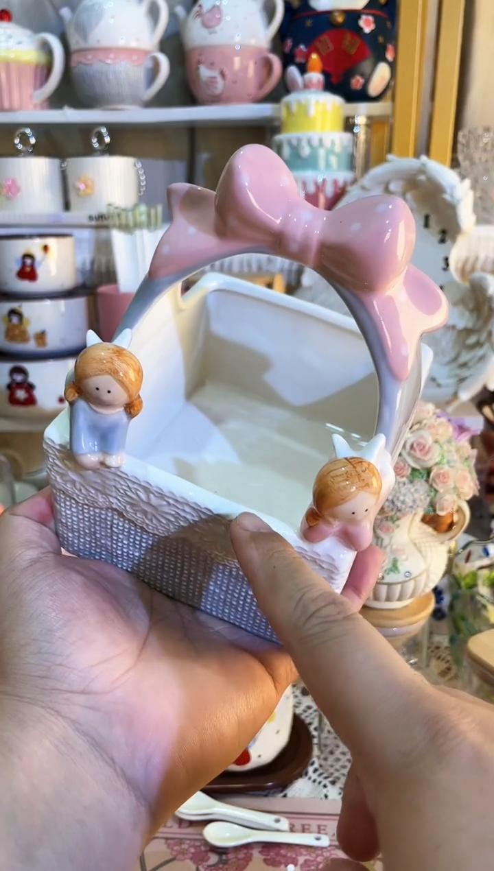 【闪购商品】瓷片高颜值又实用的 收纳摆件