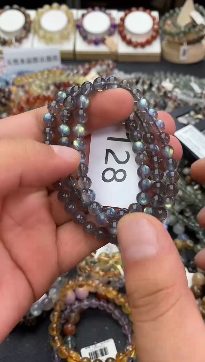 手链未镶嵌拉长石手链