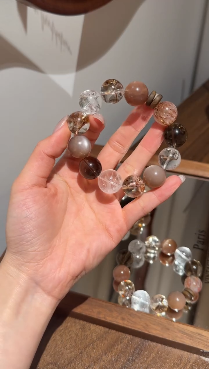 未镶嵌手串水晶） 默认微瑕 多样性发货