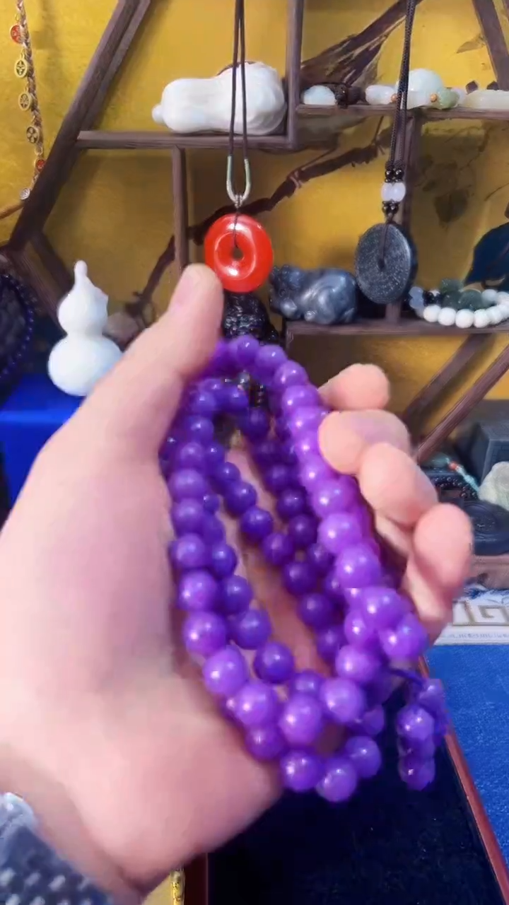 【闪购商品】苏纪石（舒俱来）笔搁合金舒俱来 单圈 (飞铃文玩)