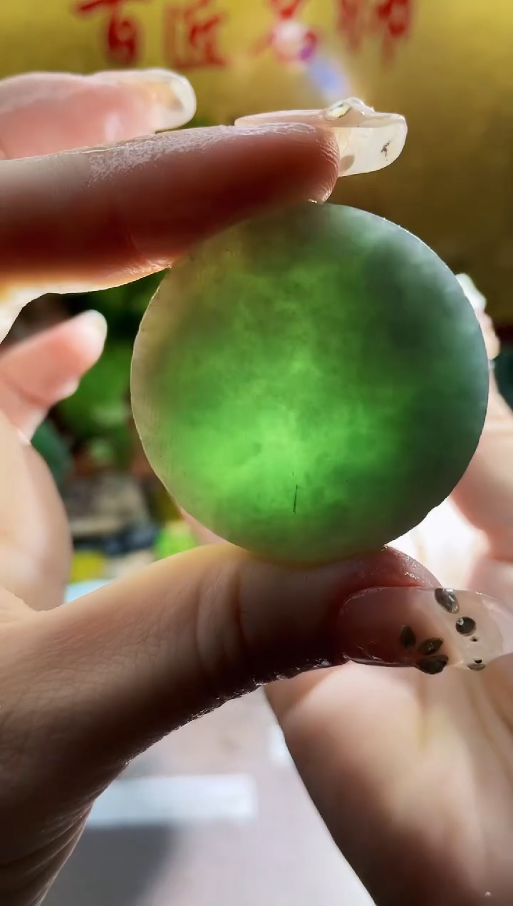 翡翠挂件未镶嵌小梦31