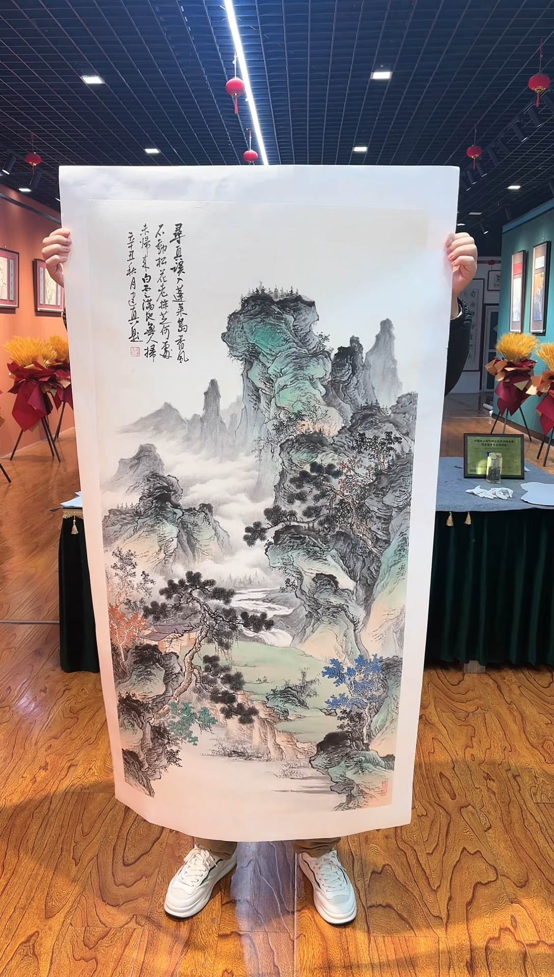 【闪购商品】国画周建真老师绘画作品13-18
