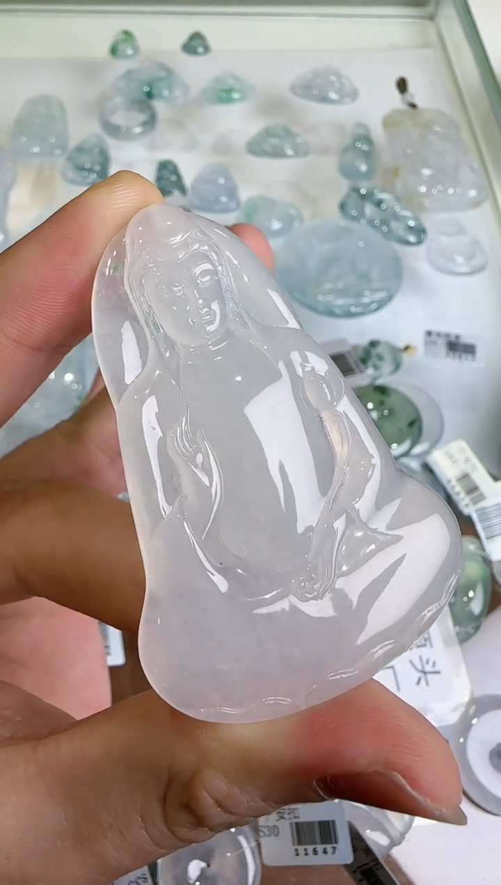 【闪购商品】翡翠吊坠(不含链)未镶嵌··