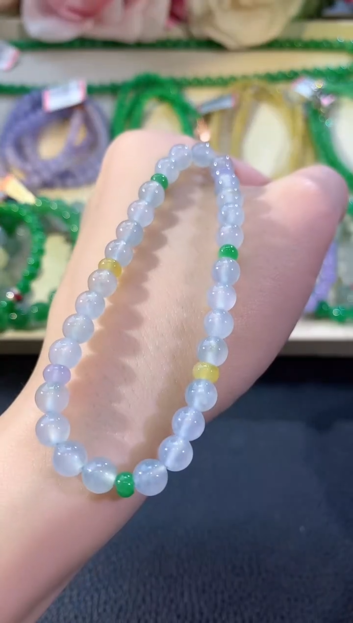 未镶嵌手串翡翠冬日珠宝E84