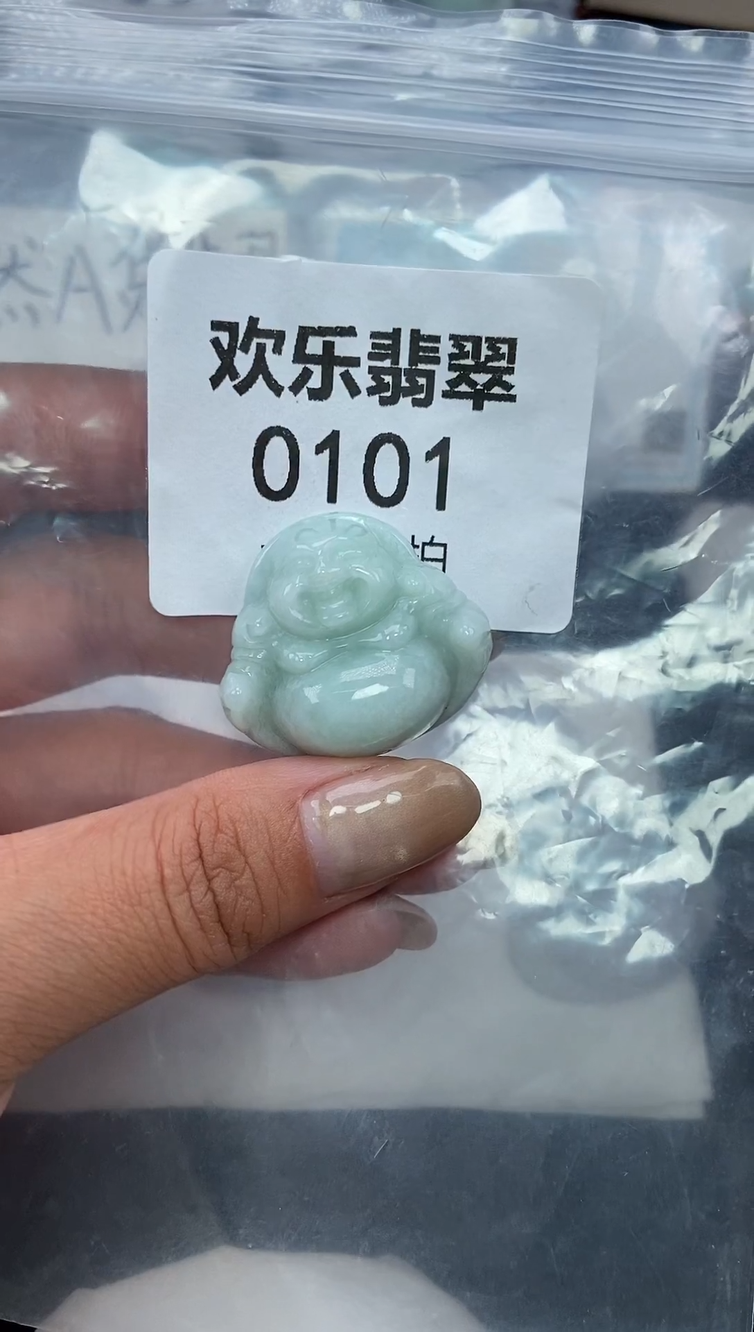 颈饰未镶嵌翡翠缅甸天然翡翠0101