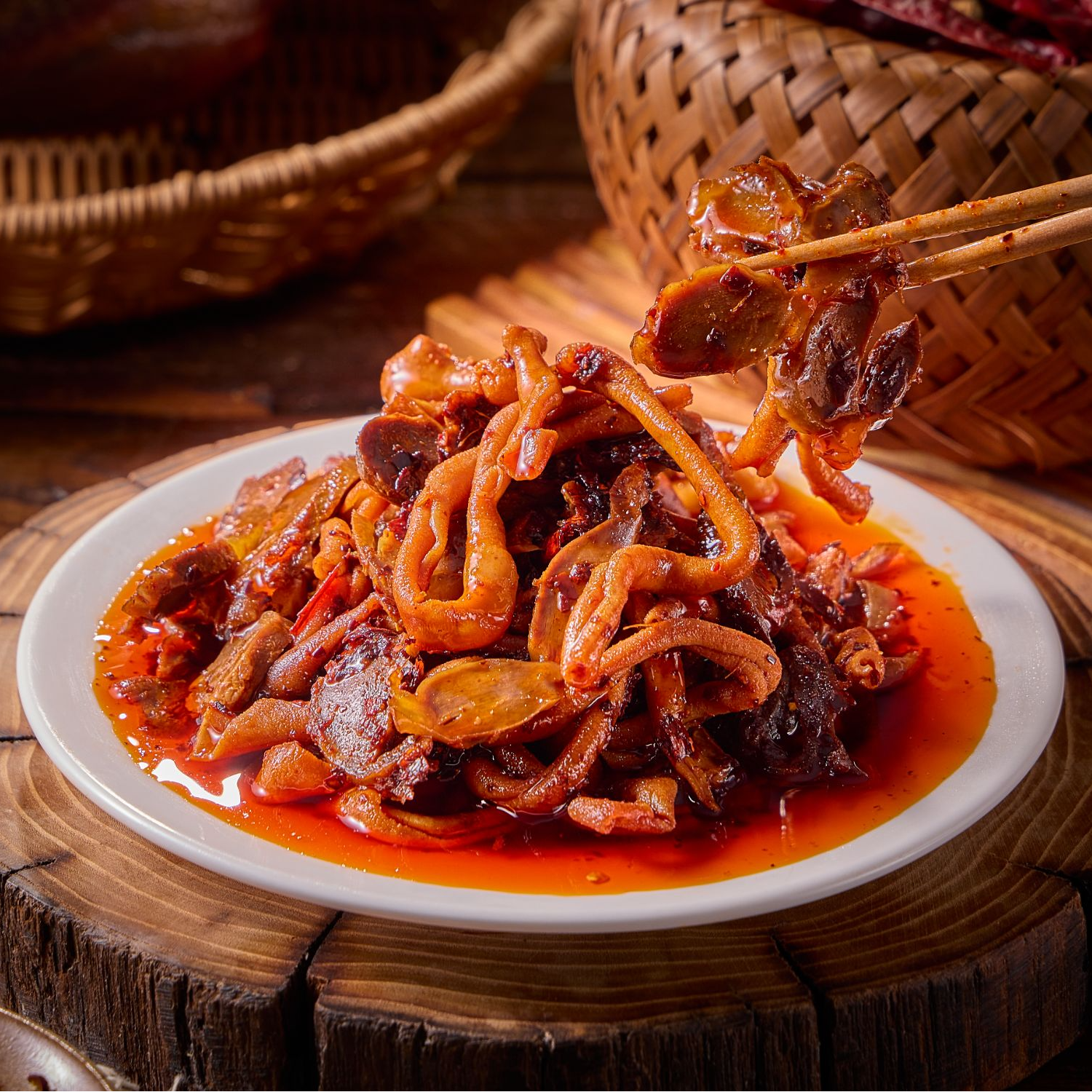 麻辣鸡杂  两憨出品