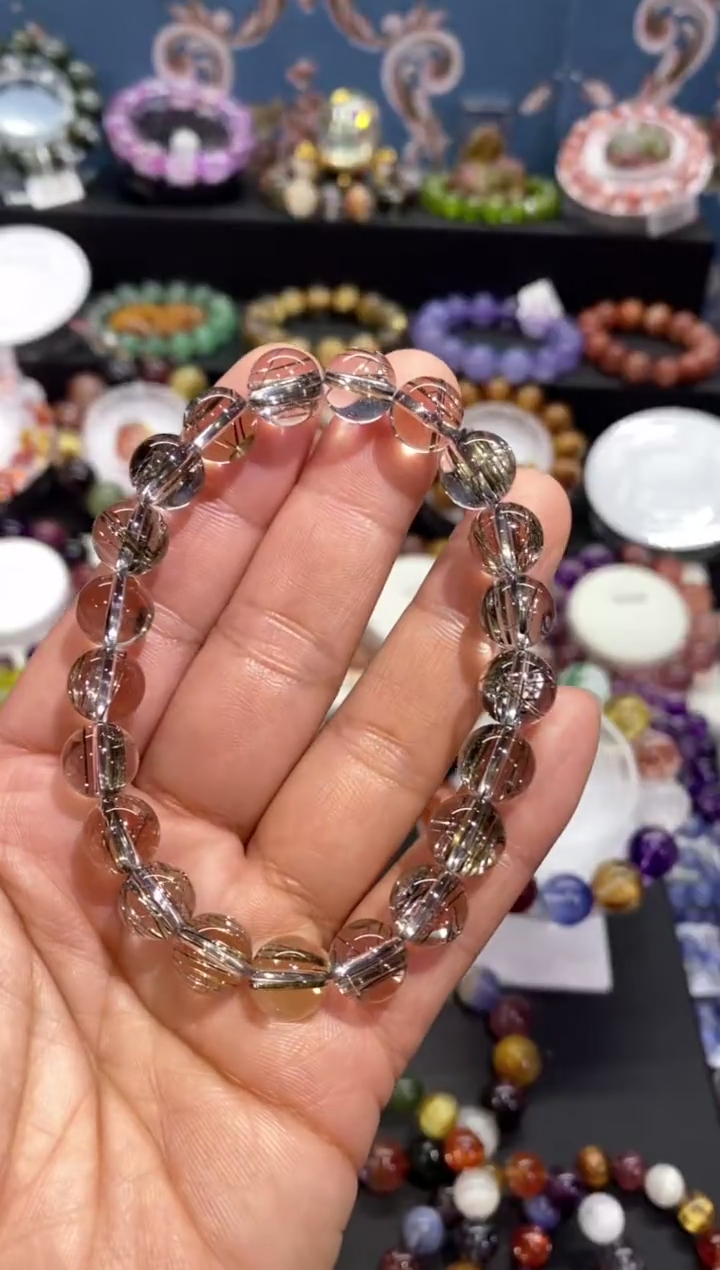 【闪购商品】水晶手串未镶嵌银发晶9+