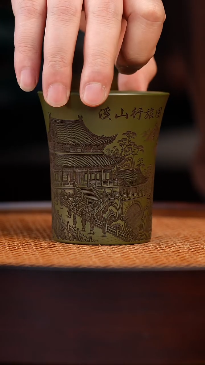 茶杯紫砂宜兴全手工紫砂杯