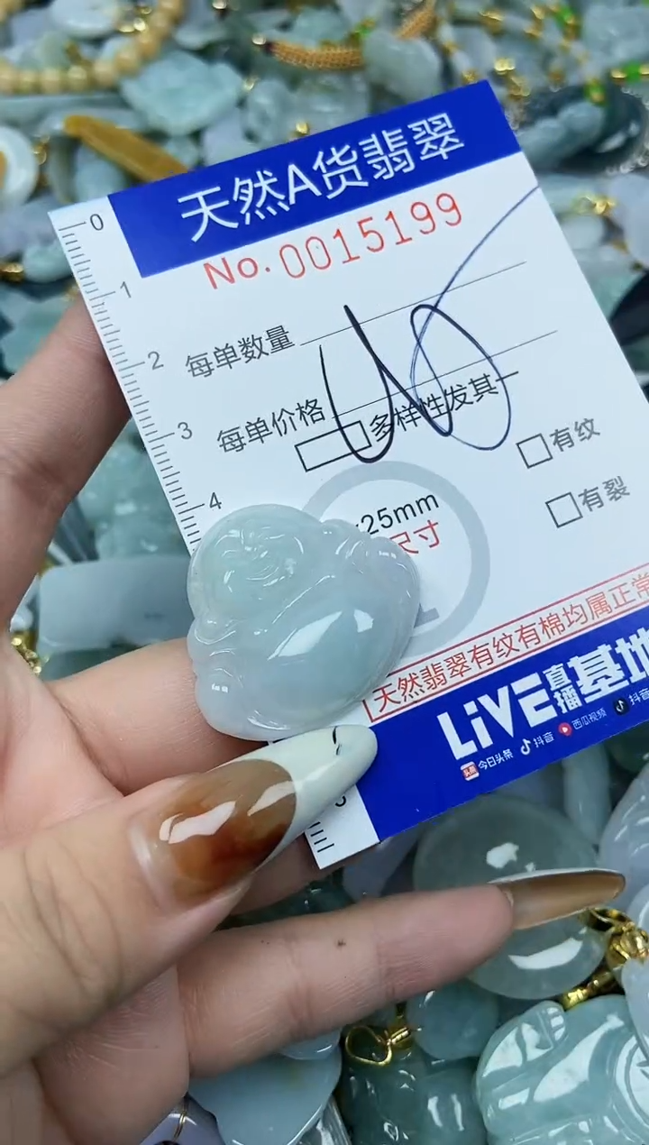 【闪购商品】翡翠颈饰未镶嵌天然A货翡翠