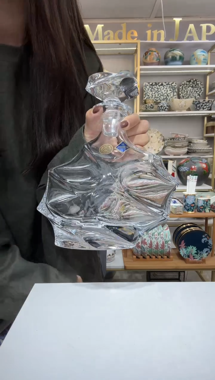 陶瓷捷克进口海之女神酒樽800ml一只