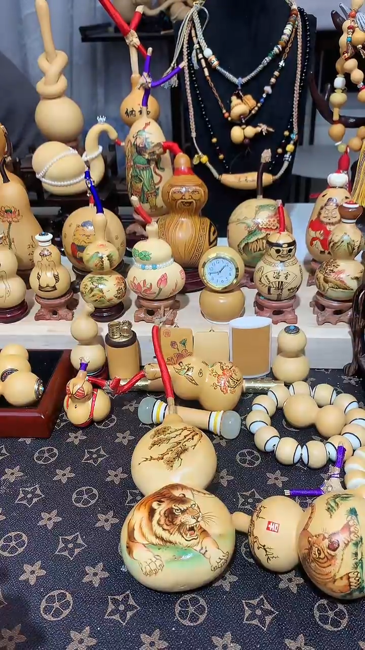 【闪购商品】葫芦饰品手把件（虎啸山河）