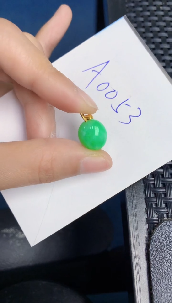 【闪购商品】翡翠颈饰18K金镶嵌000000000