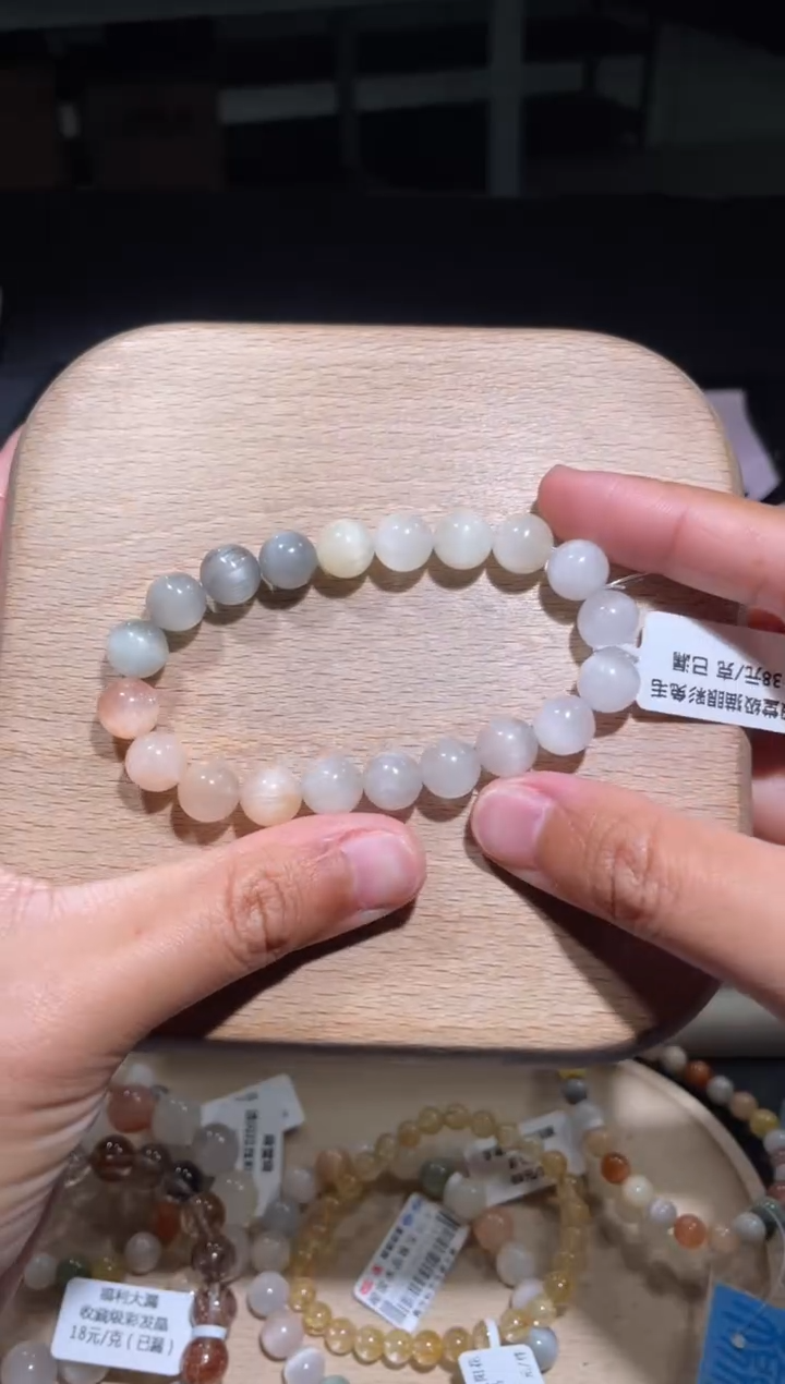 【闪购商品】水晶手链未镶嵌27号多样性发货一N 约9+