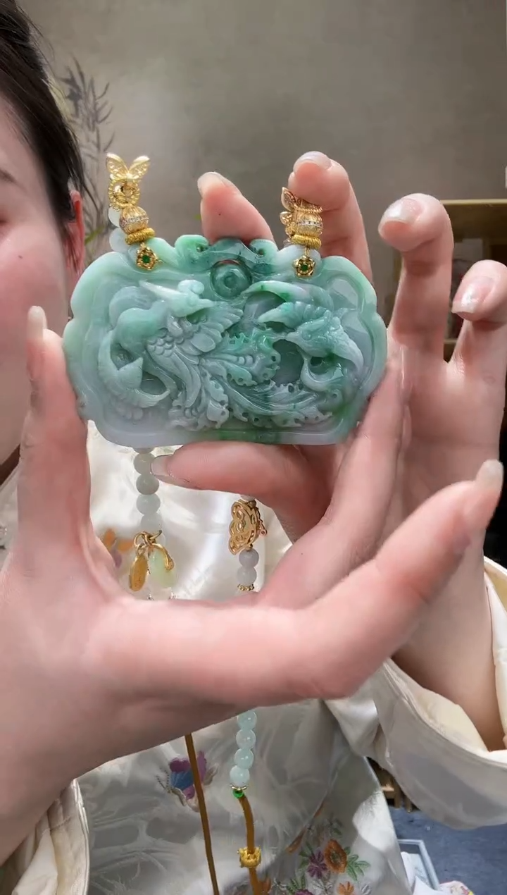 【闪购商品】翡翠颈饰未镶嵌吊坠