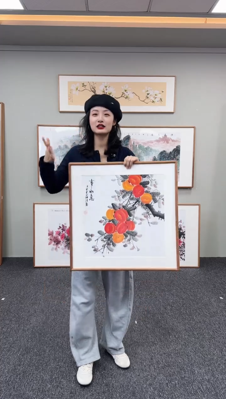 国画事事如意60*60