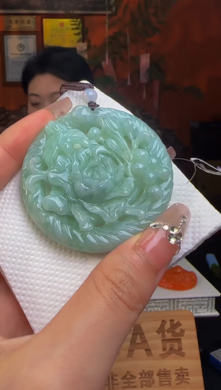 定制翡翠未镶嵌WB13987翡翠