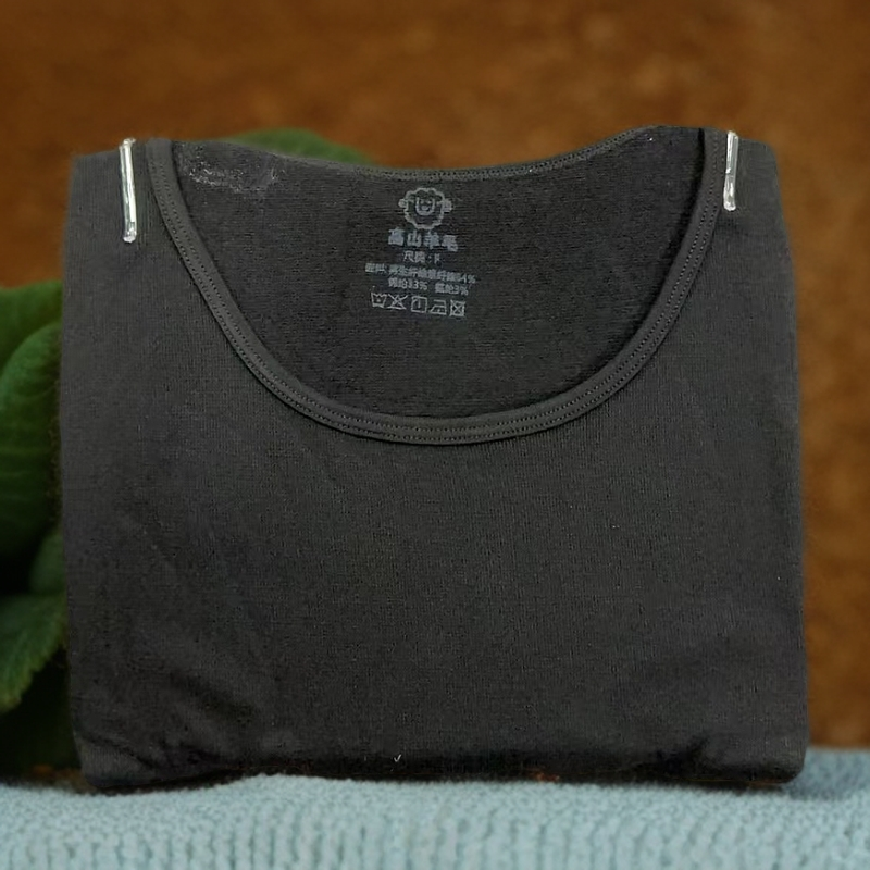 86122舒适女士暖柔蓄热圆领套装极简不加绒/