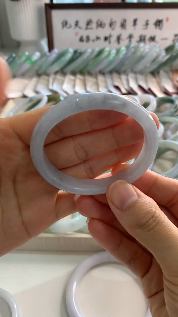 未镶嵌手镯翡翠54冰乌鸡贵妃