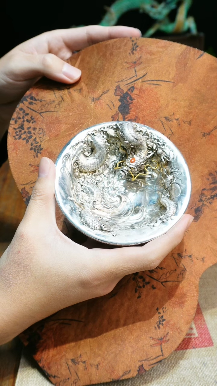 【闪购商品】茶盏欲山行 龙内包盏