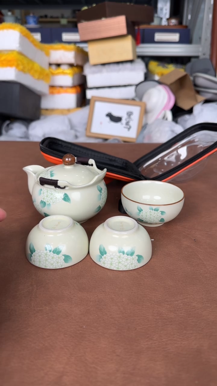 【闪购商品】乐瓷茶器陶瓷旅行快客清清清