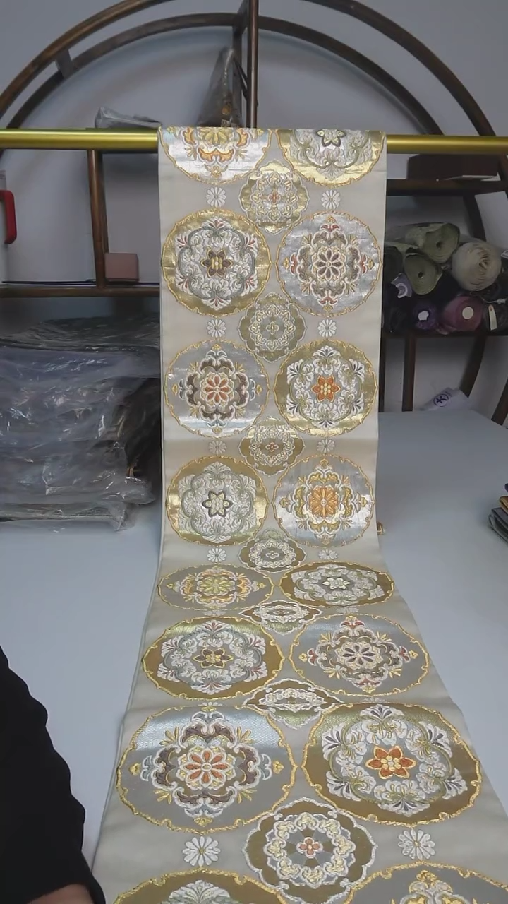 【闪购商品】织绣28西阵织六通宝相花