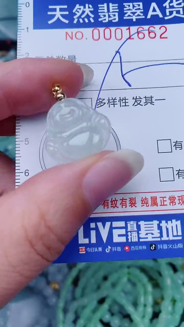 翡翠未镶嵌颈饰00001662