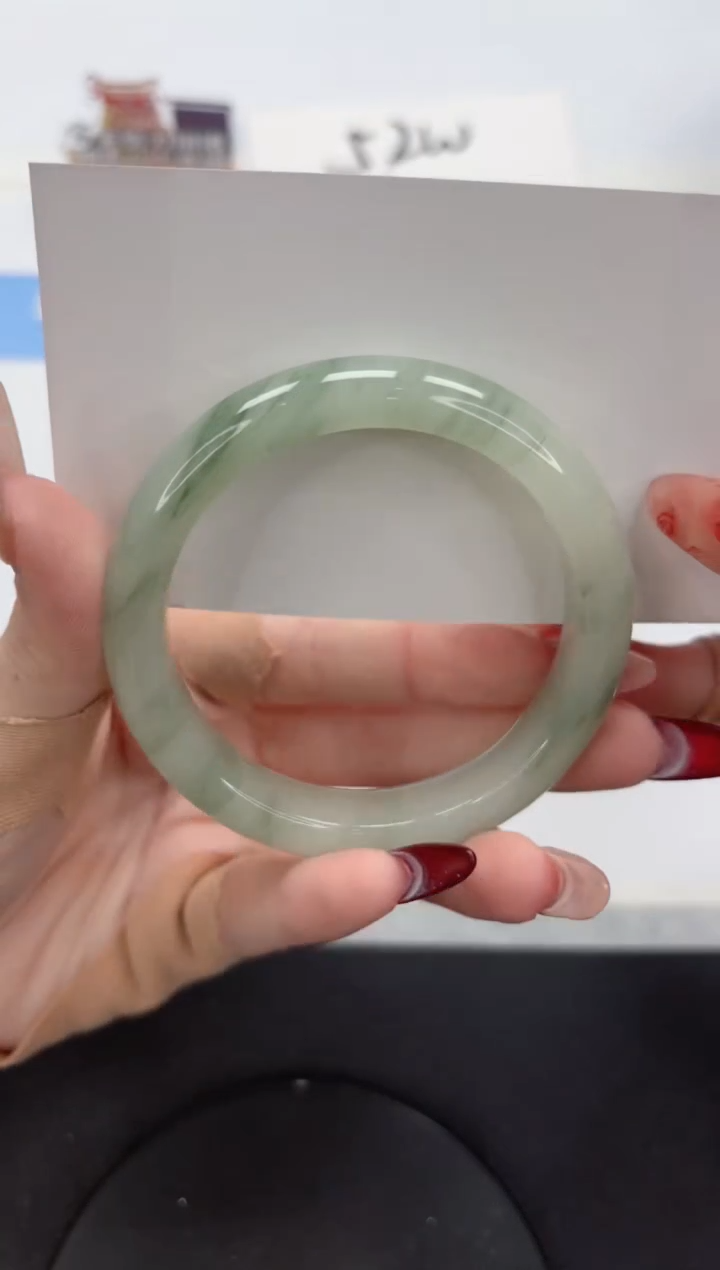 【闪购商品】石英质玉手镯未镶嵌A358-56.6