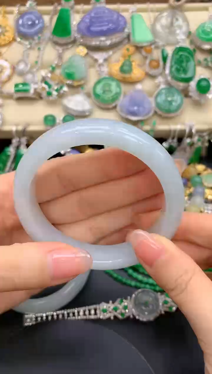 【闪购商品】翡翠手镯未镶嵌347-中国好珍宝