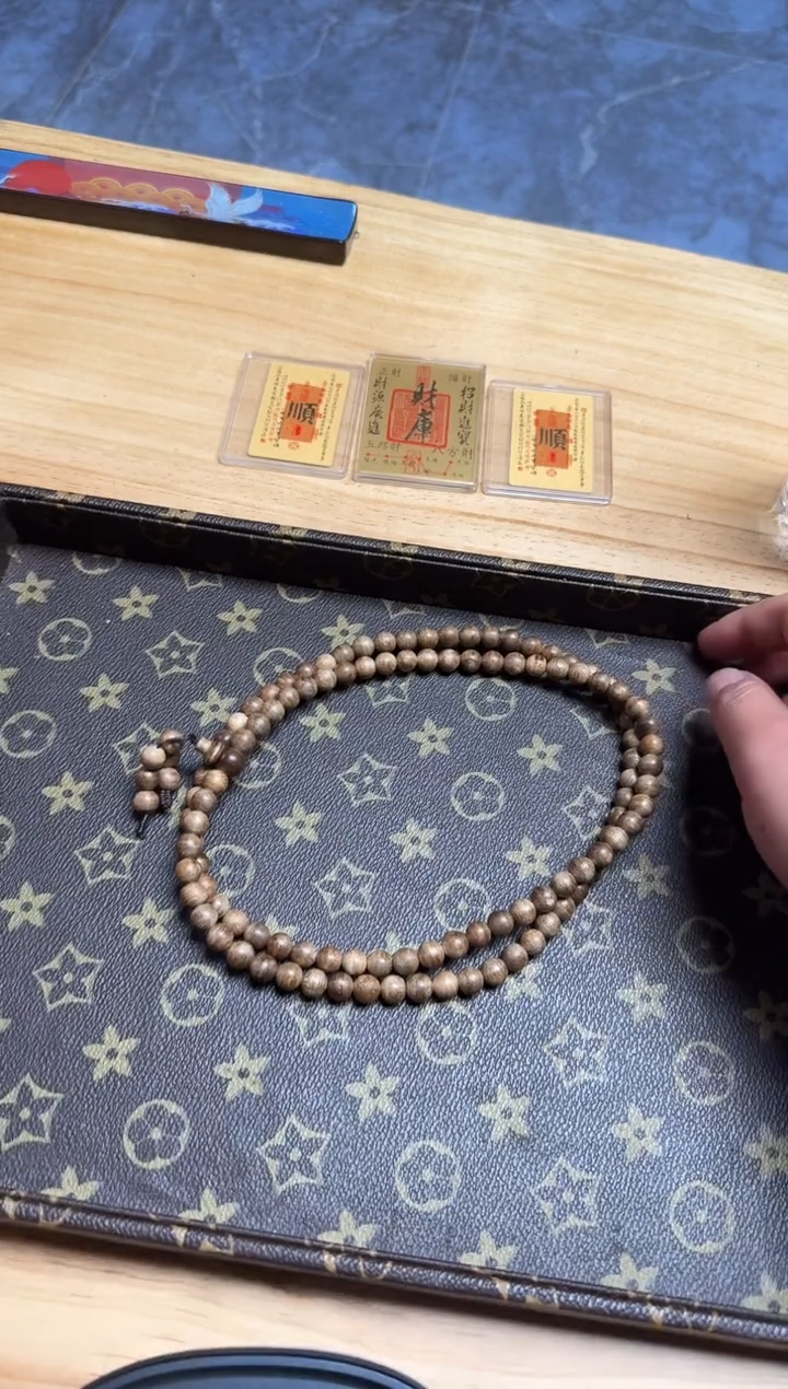 【闪购商品】沉香吊坠0.8海南黄油格老料多圈15g+