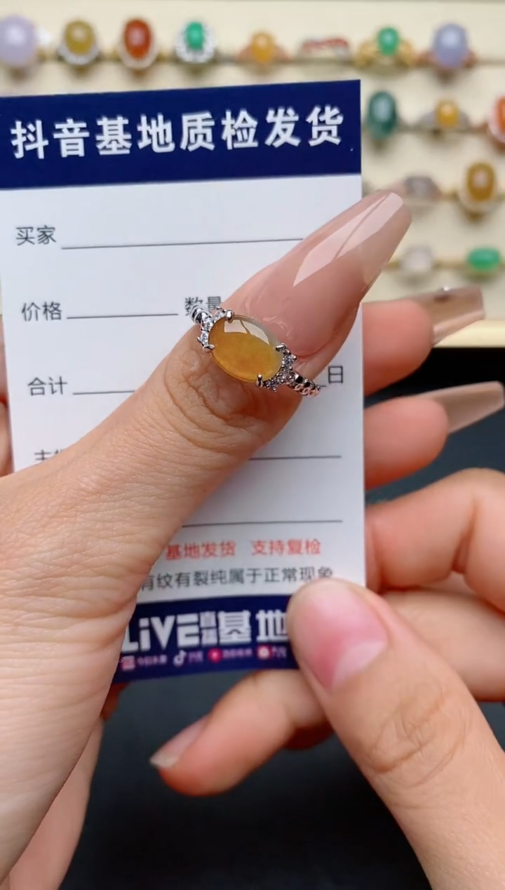 【闪购商品】翡翠戒指银S925镶嵌..............