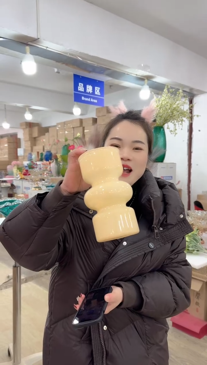 【闪购商品】无铅玻璃甄选花器-s-早60