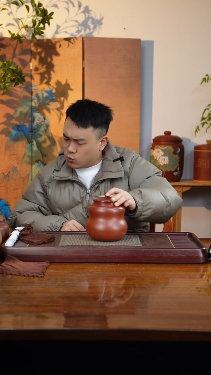 宜兴原矿紫砂茶叶罐