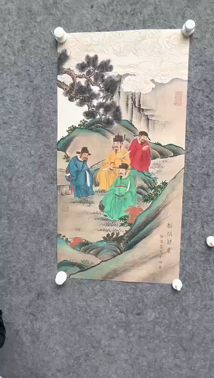 【闪购商品】绘画马宁晞-2.4平尺-绢本国画