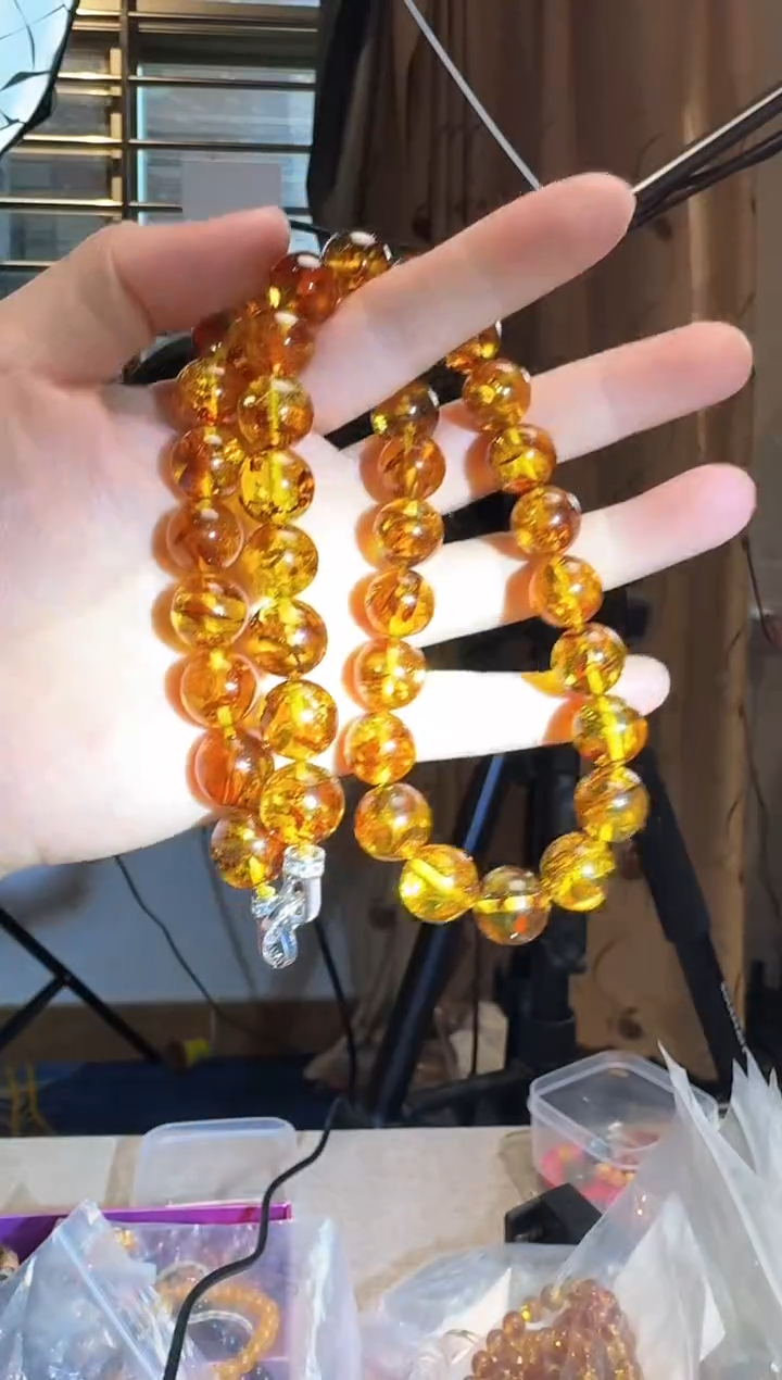 【闪购商品】琥珀珠宝奇石未镶嵌 12mm