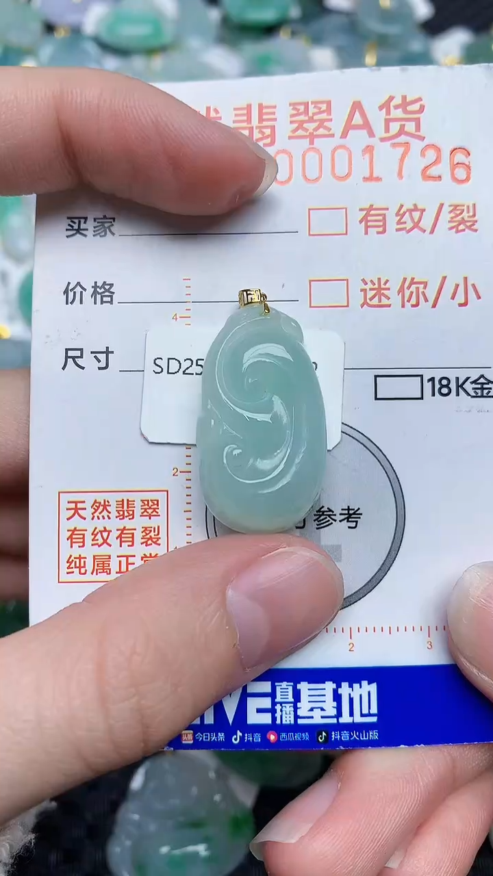 【闪购商品】翡翠颈饰18K金镶嵌45345345345